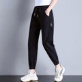 Women jeans Elastic High Waist harem Jeans Fashion Women Black Blue