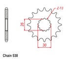 New * Supersprox * Front Sprocket To suit TRIUMPH 900 LEGEND TT 885cc