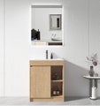 SLIM VANITY PLYWOOD-700MM*370MM Nature Wood Colour Free Standing Vanity