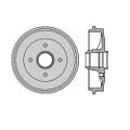 2x New *PROTEX* Brake Drums For CITROEN XSARA . XU7JP MPFI