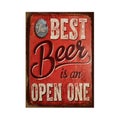 Funny Beer Metal Tin Sign Plaque Metal Plate Vintage Iron Poster Wall