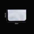 1x Silicone Food Storage Bag Reusable Kitchen Freezer Bag Leakproof