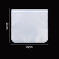 1x Silicone Food Storage Bag Reusable Kitchen Freezer Bag Leakproof
