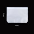 1x Silicone Food Storage Bag Reusable Kitchen Freezer Bag Leakproof