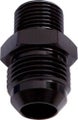 Aeroflow Metric to Male Flare Adapter M12 x 1.25mm to -8AN (AF730-08BLK)