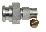 Aeroflow Stainless Steel 19mm Female Inverted Flare to -3AN Hose End (AF231-03)