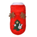 Elk Pet Cats Dogs Christmas Clothes Winter Chihuahua Pug Costume