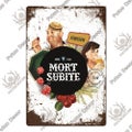 Putuo Decor Belgium Beer Brand Poster Vintage Tin Sign Metal Sign