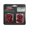 ZETA ALUMINUM BOLT SET FOR PLASTICS CRF250R'18-, CRF450R'17-