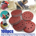 100pcs 125mm 5" Sanding Discs 3646601