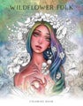 Wildflower Folk Coloring Book by Christine Karron - Paperback
