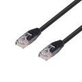 DYNAMIX 2m Cat5e Black UTP Patch Lead (T568A Specification) 100MHz 24AWG Slimlin
