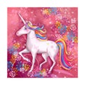 DIY Colorful Unicorn Diamond Painting (30*30cm)