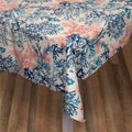 L'Ensoleillade Brisbane Blue Tablecloth Coated 200x155cm