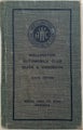 WELLINGTON AUTOMOBILE CLUB: Guide &amp; Handbook 1928