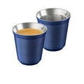 Espresso Mugs 80ml ,Stainless Steel Espresso Cups Set, Insulated Tea Coffee Mugs