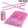 100 Pcs Disposable Mascara Wands, Eyelash Brush Mascara Testers Makeup Applicato
