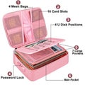 File Document Organizer Bags Fireproof Safe Lock