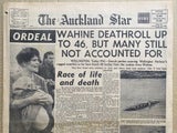OLD NEWSPAPER: The Auckland Star, 11th April 1968 - Wahine disaster