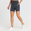 Solid Color Fitness Yoga Short Tight Women Soft High Waist Workout