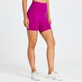 Solid Color Fitness Yoga Short Tight Women Soft High Waist Workout