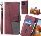 iPhone 15 Pro Max Case Wallet Premium Denim Leather Cover