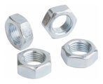 QA1 Jam Nut Aluminium Clear Anodised 3/4-16 LH 1-1/8in. Hex 7/16in. Width Each