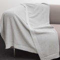 Bemboka Pure Cotton Throw Trieste Oyster