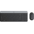 Logitech MK470 Graphite Slim Wireless Keyboard and Mouse Combo