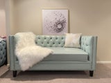 ChCh Local deal--Buttoned 2 Seaters Sofa--hard wood frame--Clearance