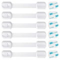6 Pack Cabinet Locks For Babies Safety Kit, Child Proof Cabinets Locks, Baby Pro