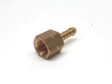 Brass Hose Tail 1/4&quot; x 1/4&quot; BSPP Female