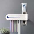 Toothbrush Holder, Uv Sterilization Toothbrush Holder Automatic Toothpaste Dispe