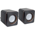 USB Stereo Speaker System - Connect to Laptop, Notebook, or Desktop - Volume Con