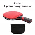 Professional Tennis Table Racket Short Long Handle Carbon Blade