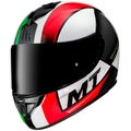 MT RAPIDE OVERTAKE [PEARL WHITE/RED/GREEN] 54 XS