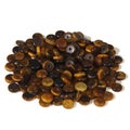 2*6MM Natural Stone Spacer Beads Agates Tiger Eye Jades Heishi Flat Clips Shape