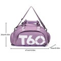 Gym Bag Waterproof Fitness Bag Sport Men Women Bag Outdoor Fitness Portab CHK12N