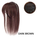 Synthetic Topper Hairpiece With Braids Headband Bangs Fringe Bands Heat R CHK12N
