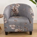 Spandex Club Sofa Cover Christmas Armchair Covers Geometric Bar Counter Single S