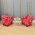 Spandex Club Sofa Cover Christmas Armchair Covers Geometric Bar Counter Single S