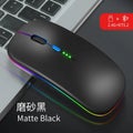 Wireless Mouse Rechargeable Bluetooth Mice Wireless Computer Mause LED B CHK12N
