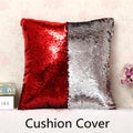 Fashion Magical Pillow Case Mermaid Two Color Sequin Home Decor Cushion Cover 40