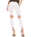 Free People Womens Busted Knee Skinny Fit Jeans