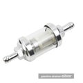 LING QI 8mm CNC Aluminum Alloy Glass Motorcycle Gas Fuel Gasoline Oil Fil CHK12N