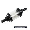 LING QI 8mm CNC Aluminum Alloy Glass Motorcycle Gas Fuel Gasoline Oil Fil CHK12N