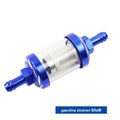 LING QI 8mm CNC Aluminum Alloy Glass Motorcycle Gas Fuel Gasoline Oil Fil CHK12N
