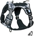 ATUBAN Tactical Dog Harness for Small Medium Large Dogs No Pull Adjustabl CHK12N