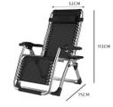 Sun Beach Chair Reclining Deck Lounge Folding