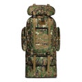 100L Army Mountaineering Backpack Hiking Outdoor Military Rucksack Large CHK12N